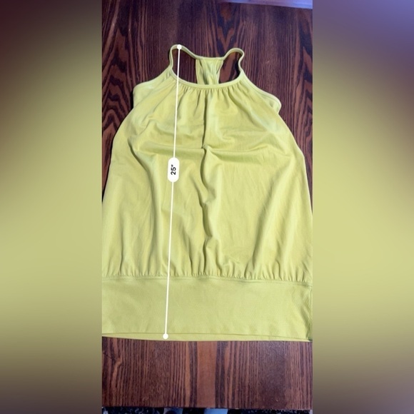 Lululemon No Limits sports bra Tank top women’s 6 lime green‎ neon - Picture 11 of 14